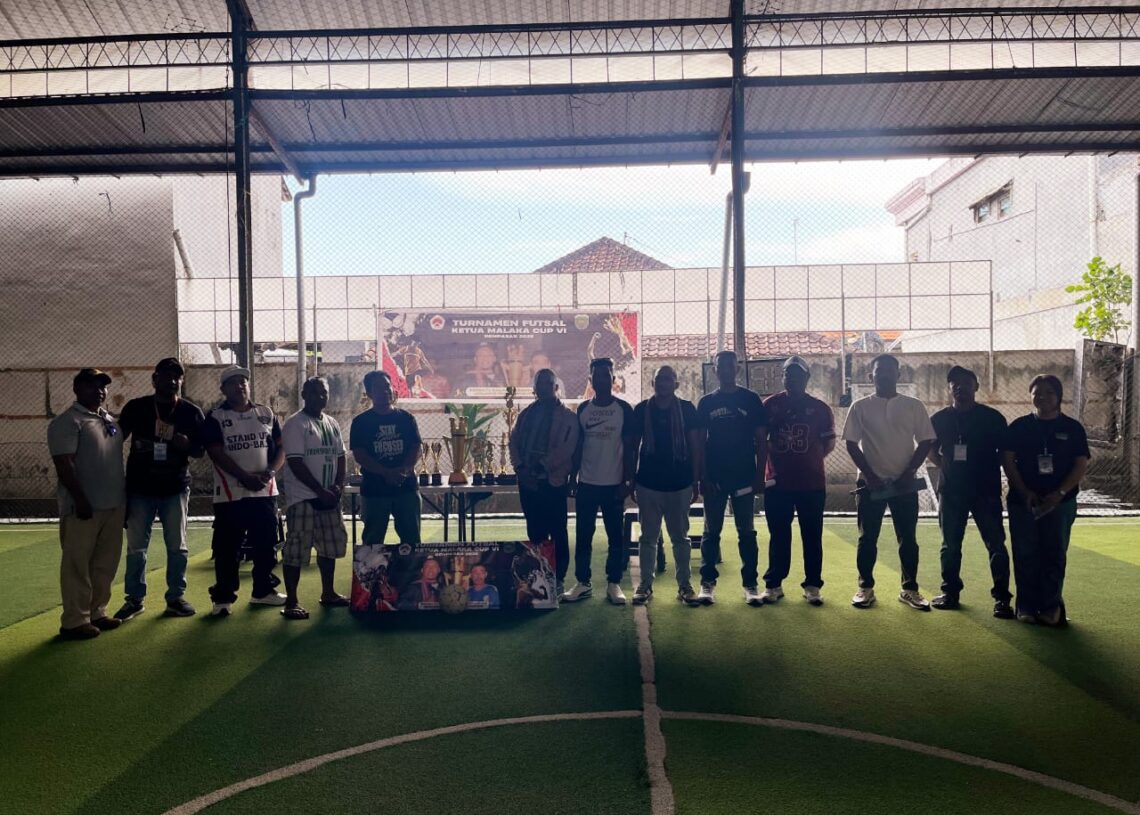 Pembukaan turnamen futsal Ketua Malaka bali Cup VI. -Balitopik.com
