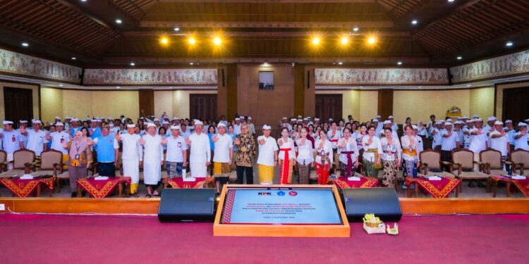 Pemkab Badung dan KPK RI Sosialisasi Penguatan Integritas, Budaya Antikorupsi dan Pengendalian Gratifikasi. -IST/Balitopik.com