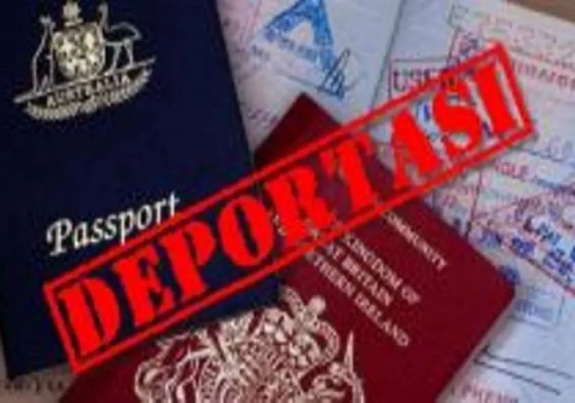 (Ilustrasi Deportasi). -IST/Balitopik.com