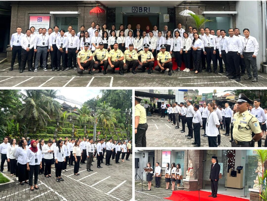 BRI BO Ubud Gelar Upacara Peringatan Hari Pahlawan 2025, Kobarkan Semangat “Pahlawanku Teladanku”. -Balitopik.com