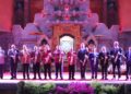 Pemukulan kulkul tanda pembukaan Vovinam VIII di Buleleng. -Balitopik.com