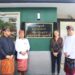 Gubernur Bali Wayan Koster (tengah-kiri) saat hadir peresmian papan nama aksara Bali Konsulat Jenderal Australia. -Balitopik.com