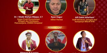 Pamflet webinar nasional PMKRI Denpasar, Mataram dan Malang.