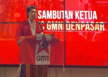 Kepala Bidang Agitasi Politik dan Propaganda DPC GMNI Denpasar, Arya Nata Wijaya. -Balitopik.com