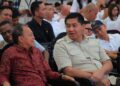 Gubernur Bali Wayan Koster (kiri) dan Menteri Perumahan dan Kawasan Pemukiman RI, Maruarar Sirait. Balitopik.com