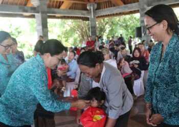 Sekretaris I Tim Penggerak PKK Provinsi Bali, Ny. Seniasih Giri Prasta. -Balitopik.com