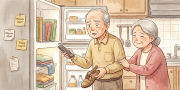 Ilustrasi lansia pikun. -Balitopik.com