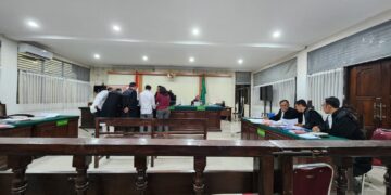 Suasana sidang di Pengadilan Negeri Denpasar. -Balitopik.com