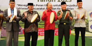 Gubernur Bali Wayan Koster saat ikut Musda XII MUI Provinsi Bali Tahun 2025. -Balitopik.com