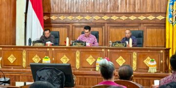 Rapat Paripurna ke-17 DPRD Provinsi Bali Masa Persidangan I Tahun Sidang 2025–2026 yang digelar di Gedung DPRD Provinsi Bali, Senin (15/12/2025). -IST/Balitopik.com