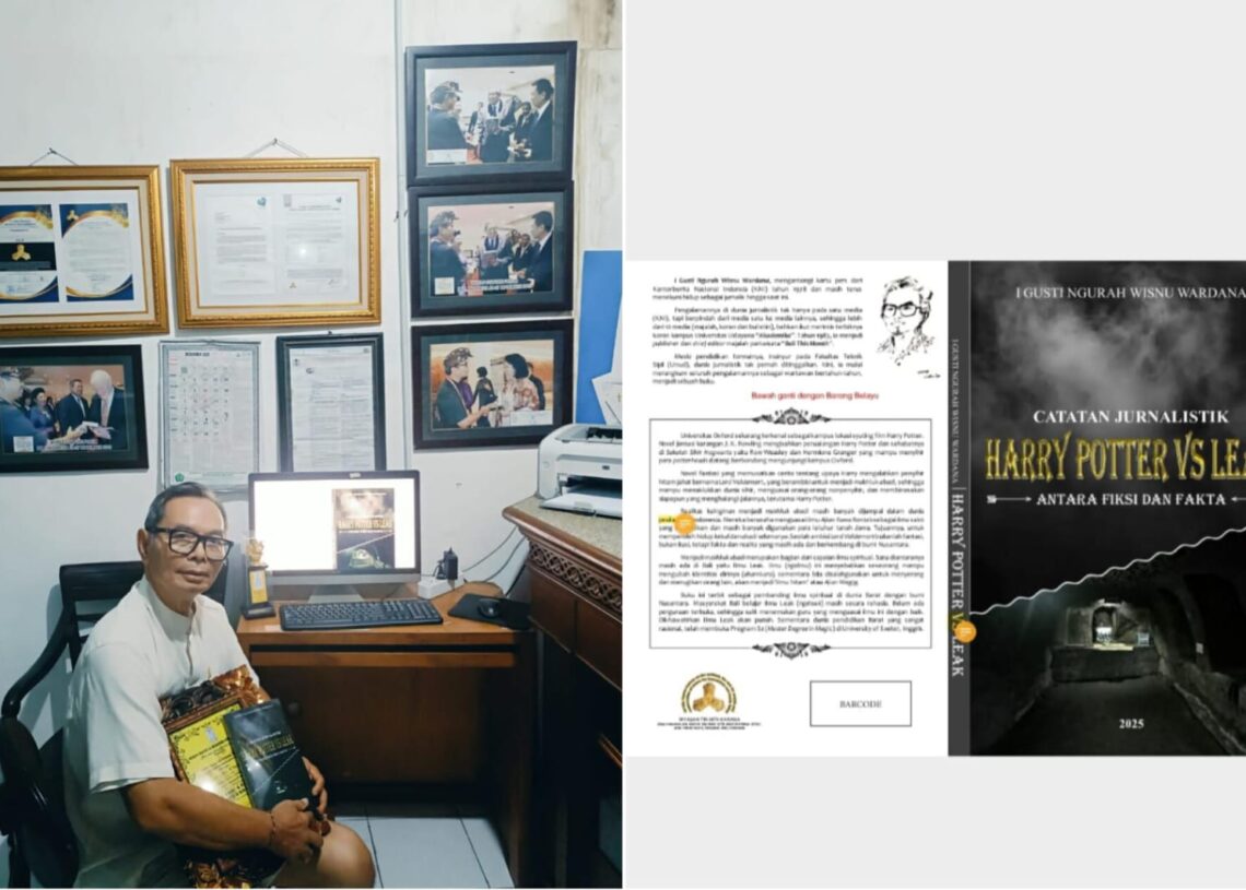 Wartawan senior I Gusti Ngurah Wisnu Wardana. -Balitopik.com