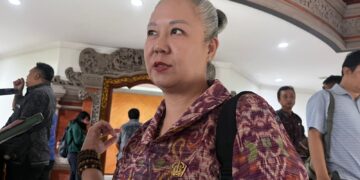 Kader PSI Bali yang juga adalah Anggota DPRD Bali, Grace Anastasia Surya Widjaja. -Balitopik.com
