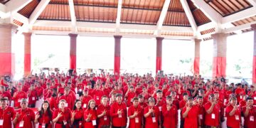 Suasana Musyawarah Anak Cabang (Musancab) PDI Perjuangan se-Kabupaten Badung. -Balitopik.com