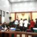 Suasana sidang praperadilan dengan agenda keterangan ahli dari termohon Polda Bali. -Balitopik.com
