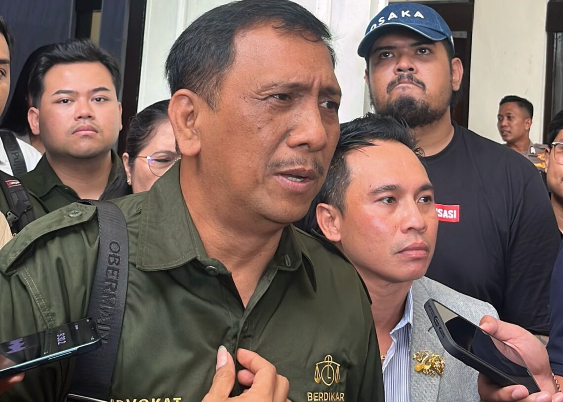 Gede Pasek Suardika (GPS) dan Made Ariel Suardana, Kuasa Hukum Made Daging. -Balitopik.com