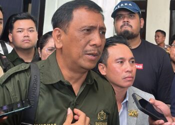 Gede Pasek Suardika (GPS) dan Made Ariel Suardana, Kuasa Hukum Made Daging. -Balitopik.com