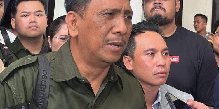 Gede Pasek Suardika (GPS) dan Made Ariel Suardana, Kuasa Hukum Made Daging. -Balitopik.com