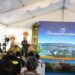 Gubernur Bali Wayan Koster saat hadiri ground breaking JEC Sanur. -Balitopik.com
