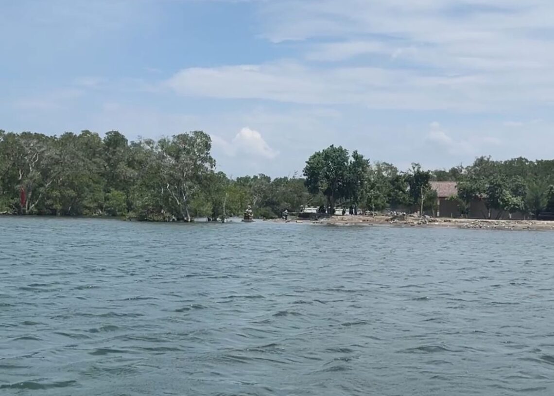 Lokasi terminal LNG di perairan Sidakarya. -Balitopik.com