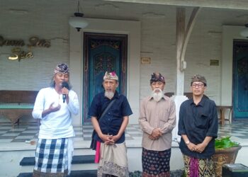 Foto: I Ketut Marra, I Wayan Santrayana dan I Gede Budiartha. -Balitopik.com