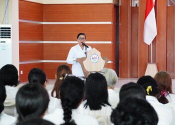 Ketua Tim Pembina Posyandu Provinsi Bali, Putri Koster. -BALITOPIK.COM