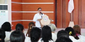 Ketua Tim Pembina Posyandu Provinsi Bali, Putri Koster. -BALITOPIK.COM