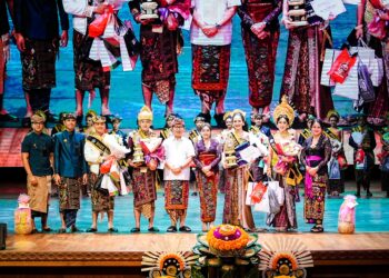 Finalis Jegeg Bagus Badung 2026 saat malam grand final di Badung