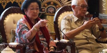 Megawati Soekarnoputri saat menghadiri temu wicara bersama pelaku UMKM Bali terkait HKI dan manajemen usaha di Klungkung. -IST/BALITOPIK.COM