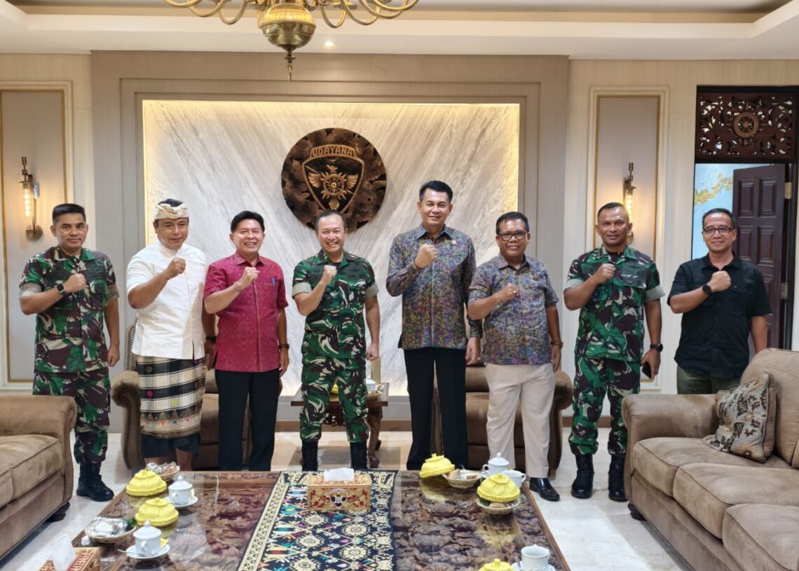 Pertemuan DPRD Bali dengan Pangdam IX Udayana membahas tata ruang Bali