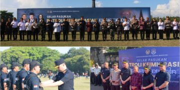 Imigrasi Kukuhkan Satgas Patroli Dharma Dewata, Perkuat Pengawasan WNA di Bali. -BALITOPIK.COM