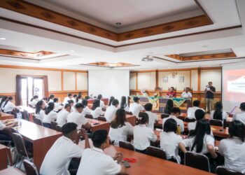 Peserta pelatihan wirausaha muda Badung 2026 di Gedung Kwarcab