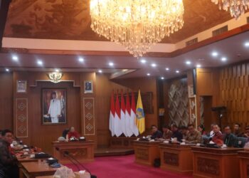 Rapat persiapan Jatiluwih Fun Run 2026 dipimpin Gubernur Bali di Denpasar