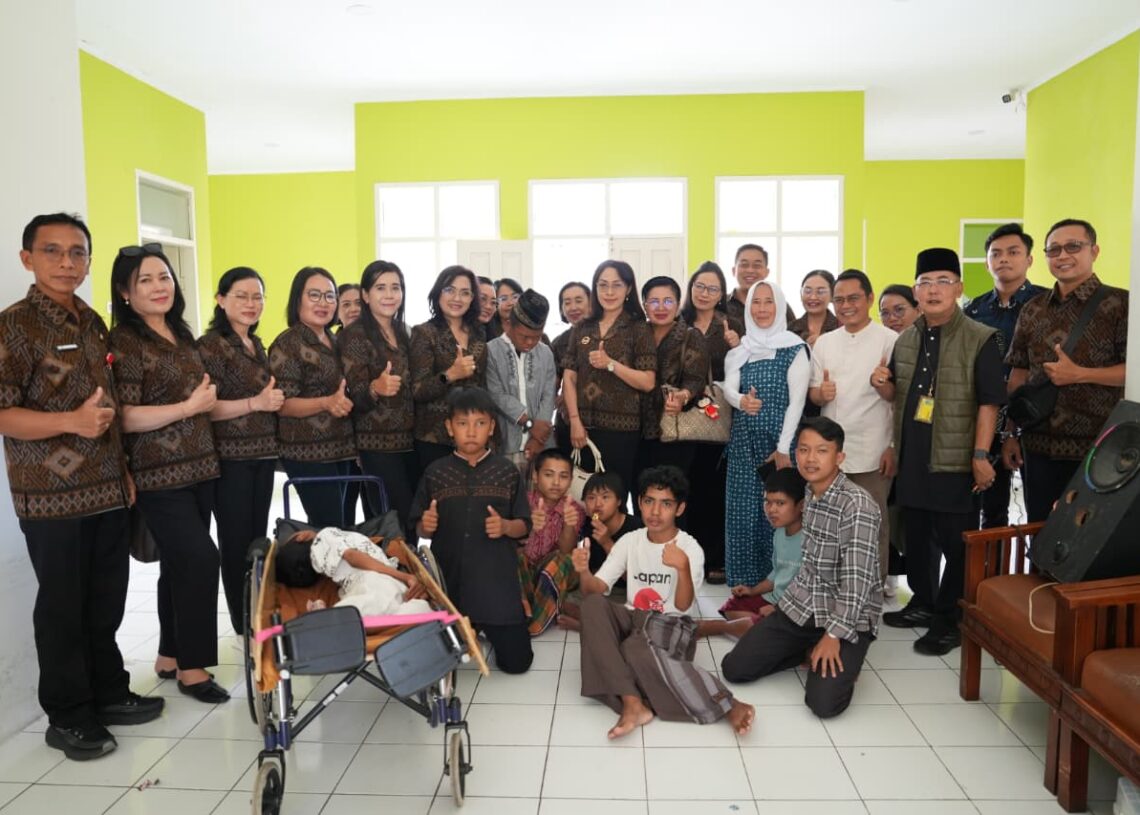 Koordinasi Kegiatan Kesejahteraan Sosial (K3S) Kabupaten Badung melakukan kunjungan kerja dan studi tiru ke Rumah berdaya UPTD Pelayanan Sosial Griya Bina Karya Dinas Sosial, Provinsi Jawa Barat, Jumat (22/05/2026). -IST