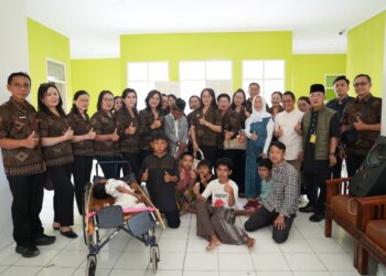 Koordinasi Kegiatan Kesejahteraan Sosial (K3S) Kabupaten Badung melakukan kunjungan kerja dan studi tiru ke Rumah berdaya UPTD Pelayanan Sosial Griya Bina Karya Dinas Sosial, Provinsi Jawa Barat, Jumat (22/05/2026). -IST