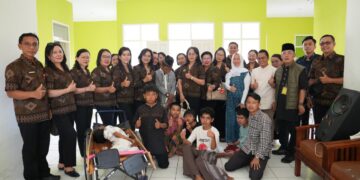 Koordinasi Kegiatan Kesejahteraan Sosial (K3S) Kabupaten Badung melakukan kunjungan kerja dan studi tiru ke Rumah berdaya UPTD Pelayanan Sosial Griya Bina Karya Dinas Sosial, Provinsi Jawa Barat, Jumat (22/05/2026). -IST