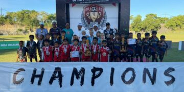 Adi Arnawa saat menghadiri Turnamen Sepak Bola Usia Dini Spirit Never Give Up Ke-6 di Lapangan Sepak Bola Desa Ungasan, Kuta Selatan, Jumat (29/05/2026). -IST