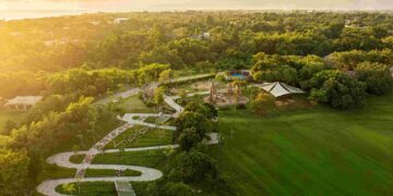 Nuanu Park, taman publik seluas 1,6 hektare di kawasan Nuanu Creative City Tabanan. -IST