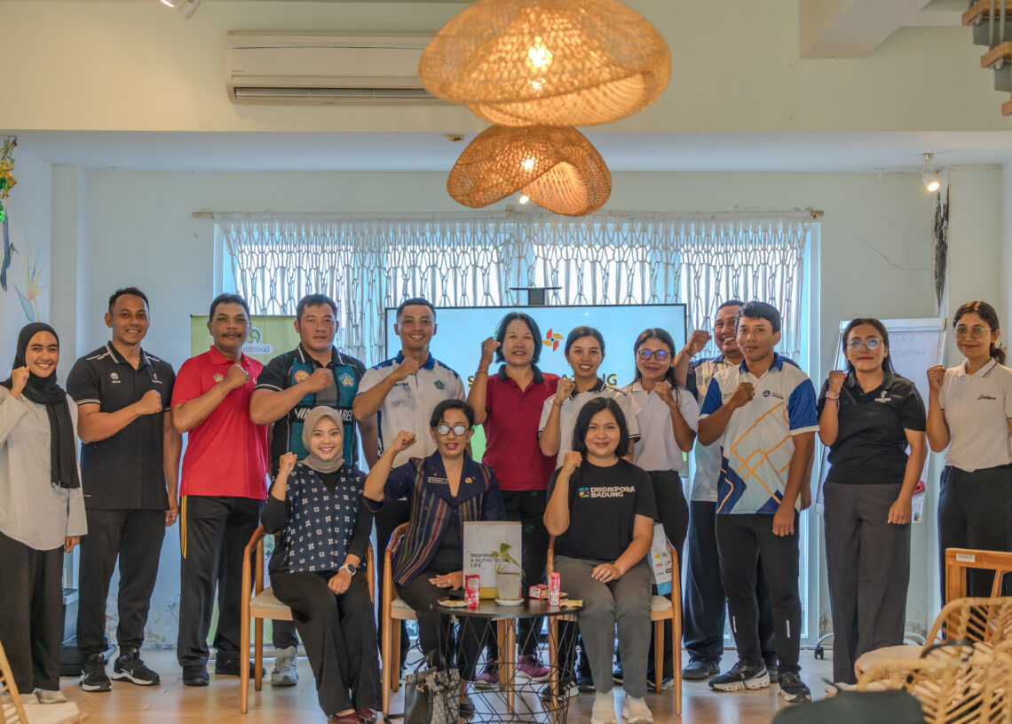 Nutrifood bersama Guru Belajar Foundation menggelar workshop tahap lanjutan bertajuk “Desain & Implementasi Pembelajaran PJOK Bermakna: Upaya Membangun Budaya Hidup Sehat di Sekolah” bagi guru Pendidikan Jasmani, Olahraga, dan Kesehatan (PJOK) di Denpasar.