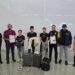 Petugas Imigrasi Ngurah Rai mengamankan tiga WN Tiongkok yang diduga terlibat kasus pencurian di Bogor saat hendak kabur ke Malaysia. -BALITOPIK.COM