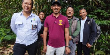 Kepala Seksi Pengendalian Operasi Tindak Pidana Khusus Kejati Bali, Anak Agung Ngurah Jayalantara (Depan). -BALITOPIK.COM