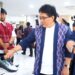 Wakil Gubernur Bali I Nyoman Giri Prasta mendampingi Menteri Perindustrian Agus Gumiwang Kartasasmita saat meresmikan BPIFK di Kuta, Badung, Jumat (8/5/2026).