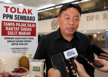 Anggota Komisi III DPR RI Fraksi PDI Perjuangan, I Nyoman Parta. -Ilustrasi