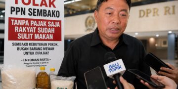Anggota Komisi III DPR RI Fraksi PDI Perjuangan, I Nyoman Parta. -Ilustrasi