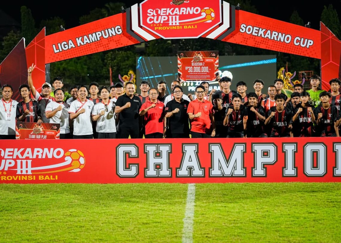 Potret Liga Kampung Soekarno Cup III Bali 2026. -IST