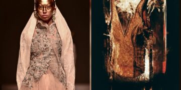 Image credit: Kiri: 'Regang' TOTON; Kanan: “re-ceremonial” oleh Ateev Anand. -IST