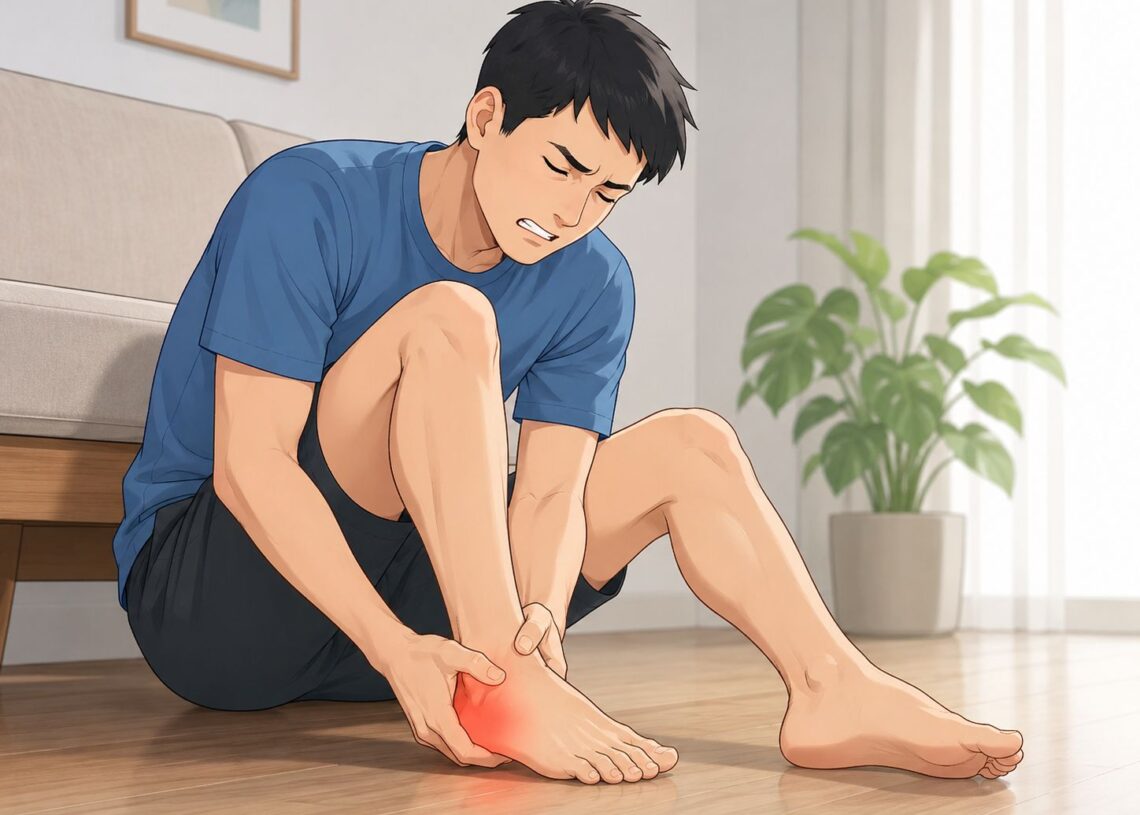 Ilustrasi Plantar Fasciitis