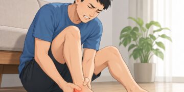 Ilustrasi Plantar Fasciitis