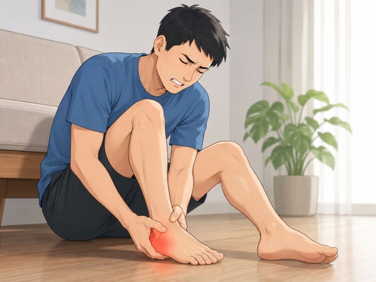Ilustrasi Plantar Fasciitis