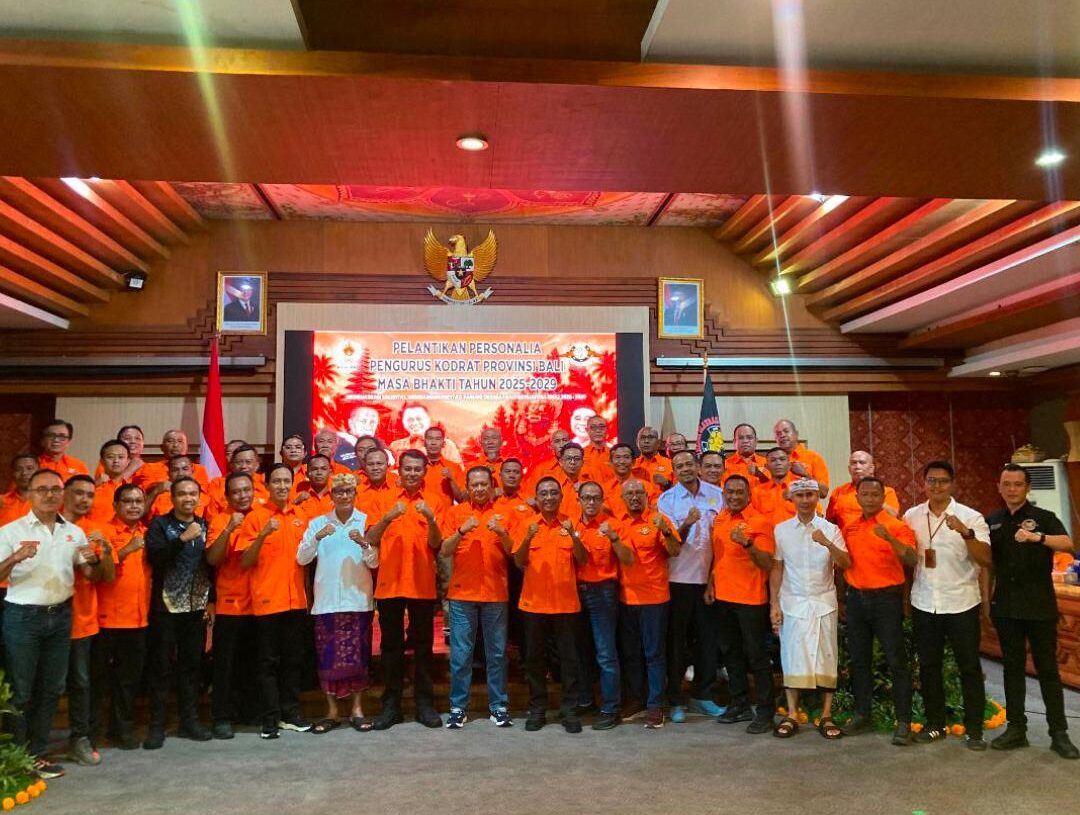 Pengurus Provinsi (Pengprov) KODRAT Bali masa bakti 2025-2029. -IST