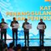 Bupati Badung I Wayan Adi Arnawa menerima penghargaan Terbaik I Kategori Penanggulangan Kemiskinan dan Penurunan Stunting Tingkat Kabupaten pada Apresiasi Daerah Berprestasi Tahun 2026 Regional Jawa-Bali di Yogyakarta.